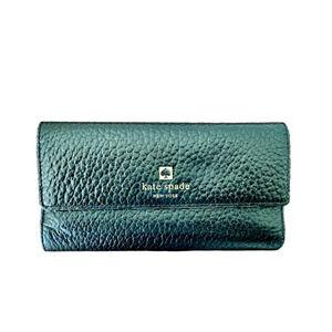 Kate Spade Black Flap Wallet